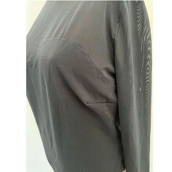 NWT SZ XXL Yitty Fabletics Mesh Long Sleeves Bodysuit in Black Retail $85 - Picture 7 of 8